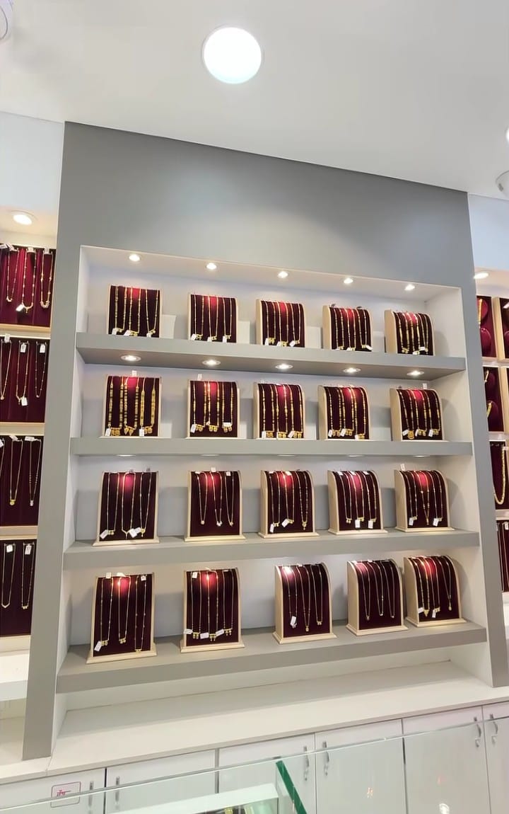 Elegant Jewelry Store Interior